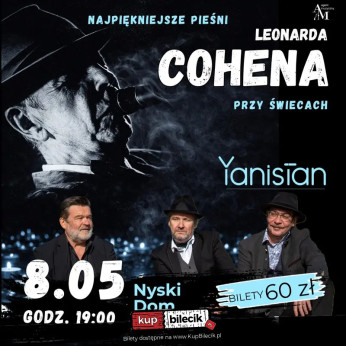 Nysa Wydarzenie Koncert Najpiękniejsze Pieśni Leonarda Cohena